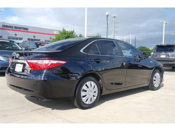 2016 Toyota Camry Hybrid LE (Midnight Black Metallic) for sale in Baytown, TX – photo 6
