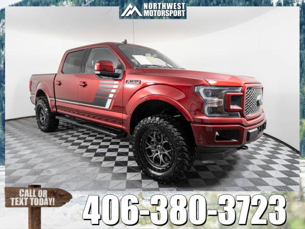 Lifted 2019 Ford F-150 Lariat 4x4 - - by dealer for sale in Missoula, MT
