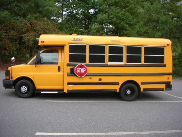 2016 Thomas Minotour school bus - cars & trucks - by dealer -... for sale in Tyngsboro, MA – photo 2