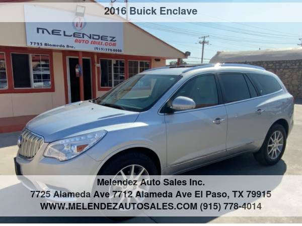 2016 Buick Enclave FWD 4dr Leather - cars & trucks - by dealer -... for sale in El Paso, TX