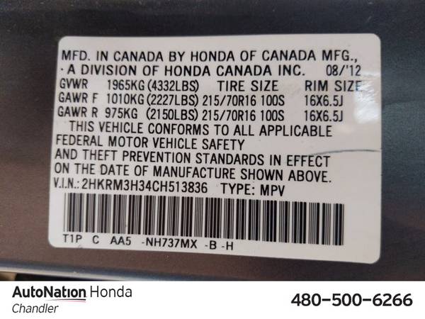 2012 Honda CR-V LX SKU:CH513836 SUV - cars & trucks - by dealer -... for sale in Chandler, AZ – photo 23