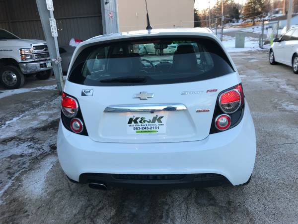 2014 Chevy Sonic Rs Stick Shift RUNS GREAT! - - by for sale in Clinton, IA – photo 6