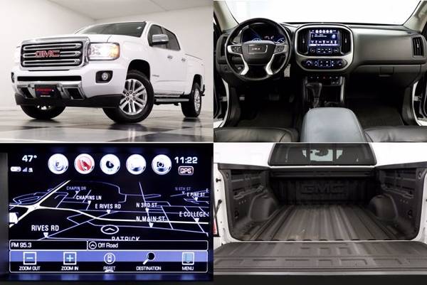 SLEEK White Canyon *2018 GMC SLT* 4WD Crew Cab *NAVIGATION - CAMERA*... for sale in Clinton, MO