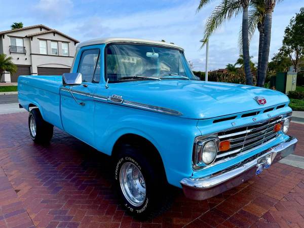 1964 FORD F100 PICK UP SINGLE CAP WITH 5 0 ENGINE SWAP - cars & for sale in San Diego, CA – photo 7