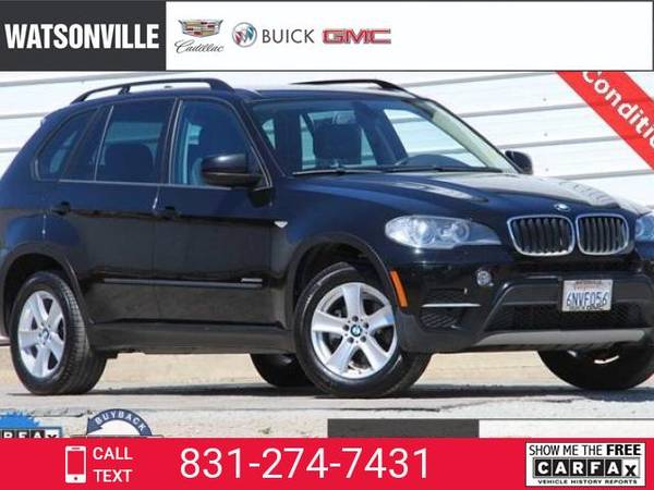 2011 BMW X5 35i AWD 4dr SUV suv Carbon Black Metallic for sale in Watsonville, CA