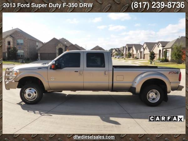 2013 Ford F 350 DRW 4WD Crew Cab Lariat DIESEL 100K MILES... for sale in Lewisville, TX – photo 9