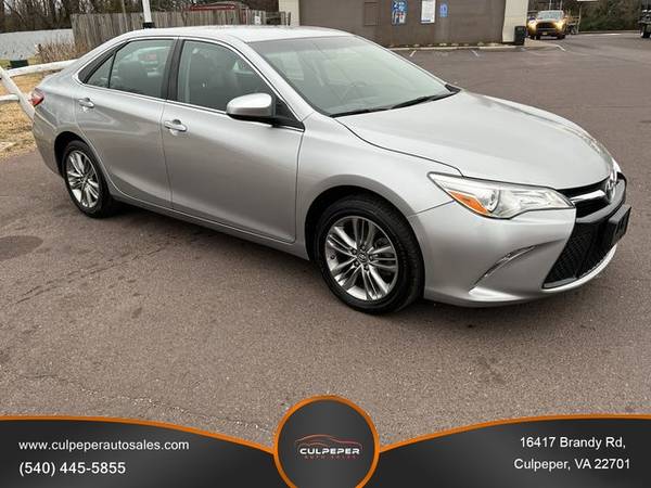 2017 Toyota Camry SE Sedan 4D - - by dealer - vehicle for sale in Culpeper, VA – photo 7