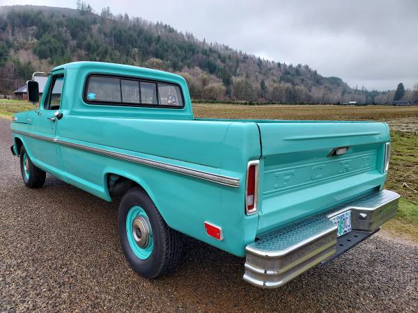 68 Ford F100 Camper Special 390 4 Speed Power Brakes/Steering for sale in Satsop, WA – photo 6