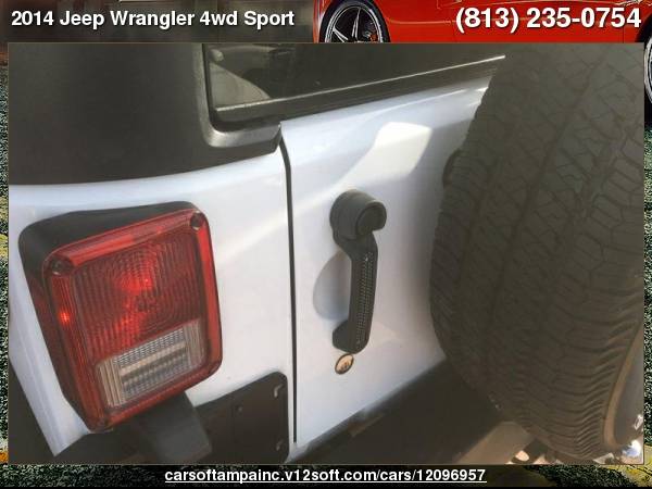 2014 Jeep Wrangler 4wd Sport 4wd Sport for sale in TAMPA, FL – photo 8