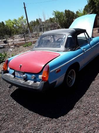 1976 MGB convertable - cars & trucks - by owner - vehicle automotive... for sale in Concho, AZ – photo 3