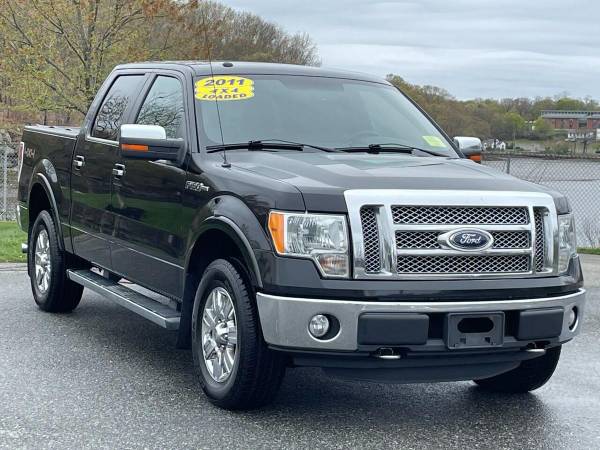 2011 Ford F-150 F150 F 150 Lariat 4x4 4dr SuperCrew Styleside 5 5 for sale in Beverly, MA