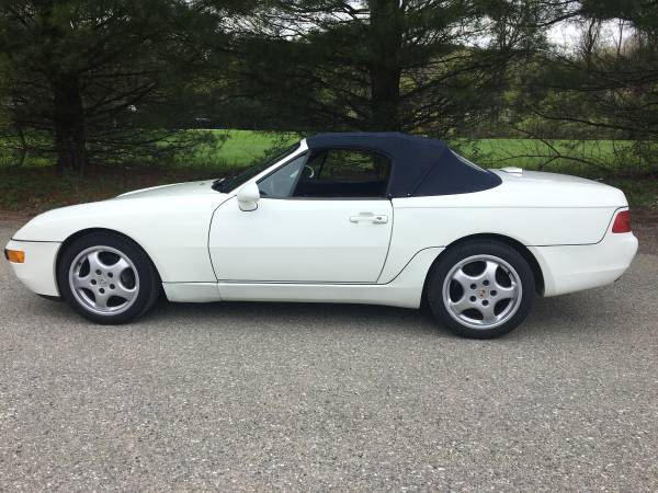 1992 Porsche 968 Cabriolet White 79k miles Fresh major service Tiptron for sale in New milford, NY – photo 13