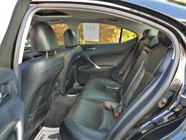 2013 Lexus IS-250 AWD, 78K, V6, Auto, 6 CD, Leather, Roof, Bluetooth! for sale in Belmont, ME – photo 11