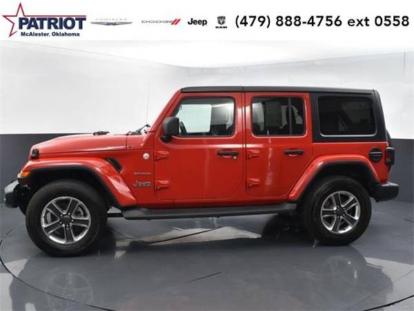 2021 Jeep Wrangler Unlimited Sahara - SUV - - by for sale in McAlester, AR – photo 2
