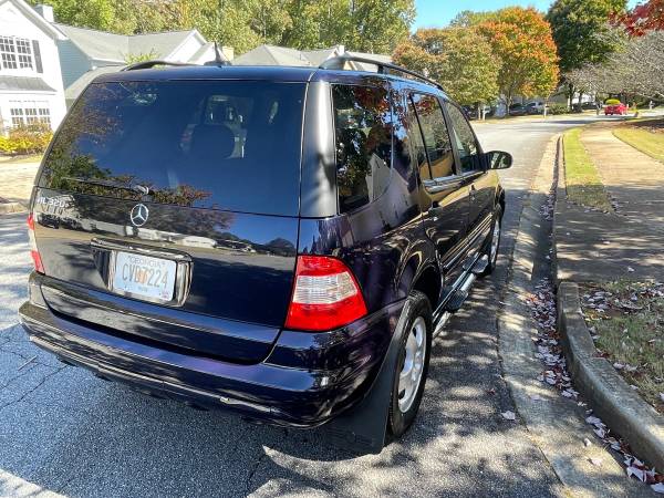 2002 Mercedes-Benz ML320 Very low mileage 51600 miles - cars & for sale in Roswell, GA – photo 3