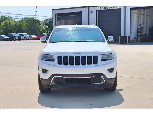 2014 Jeep Grand Cherokee Limited (Bright White Clearcoat) - cars & for sale in Chandler, OK – photo 2