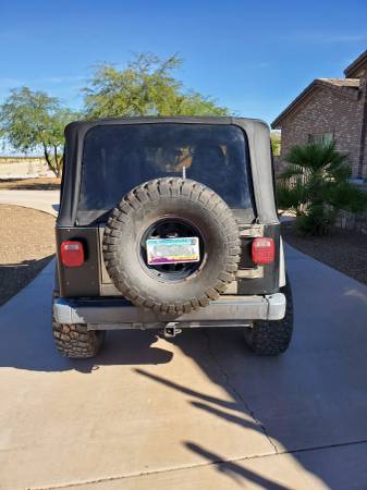 2004 Jeep Wrangler TJ 4.0L Straight 6 4x4 - Just Over 100k Miles for sale in Wittmann, AZ – photo 5