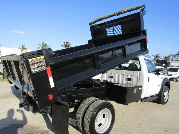 2006 Ford F-550 Super Duty 12FT Dump Truck 60K Miles Utility for sale in Opa-Locka, FL – photo 11
