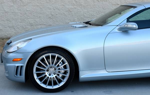 Diamond Silver 2006 Mercedes Benz SLK55 AMG - Black Leather - 5 5 V8 for sale in Raleigh, NC – photo 23