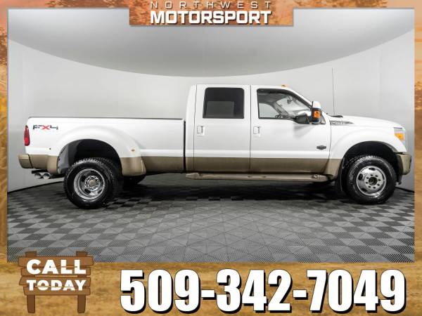 *WE BUY CARS* 2011 *Ford F-450* King Ranch Dually 4x4 for sale in Spokane Valley, WA – photo 4