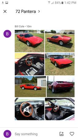 1972 De Tomaso Pantera - cars & trucks - by owner - vehicle... for sale in Lawrenceville, GA – photo 10