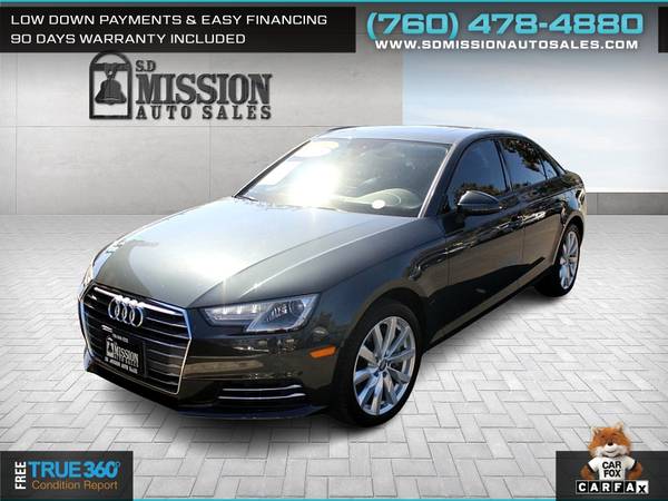 2017 Audi A4 A 4 A-4 Premium FOR ONLY 360/mo! - - by for sale in Vista, CA – photo 4