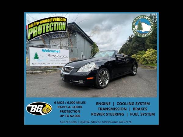 2007 Lexus SC 430 2dr Convertible - - by dealer for sale in Forest Grove, OR