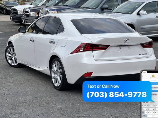2016 LEXUS IS 200T 6 MONTHS WARRANTY INCLUDED - - by for sale in MANASSAS, District Of Columbia – photo 3