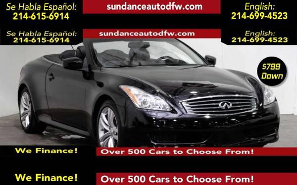 2010 INFINITI G37 Convertible Base -Guaranteed Approval! for sale in Addison, TX