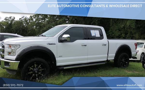 2015 Ford F-150 Lariat 4x4 4dr SuperCrew 6.5 ft. SB Pickup Truck for sale in Tallahassee, FL