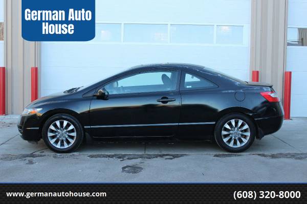 2009 Honda Civic EX 2dr Coupe 5A - - by dealer for sale in Fitchburg, WI