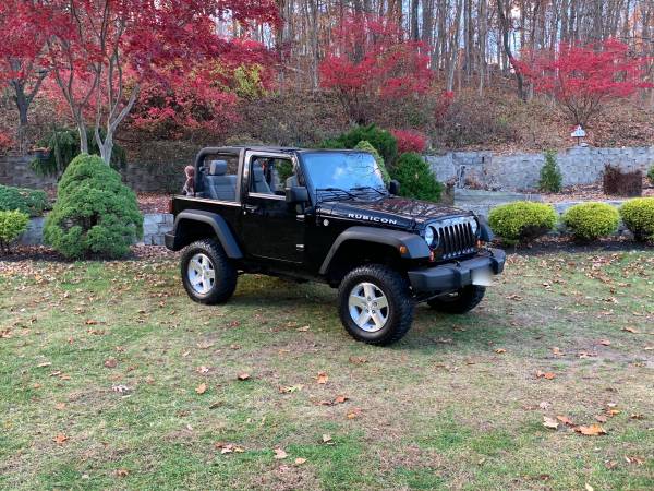 Lifted 2007 Black Jeep Wrangler Rubicon - Spotless - cars & trucks -... for sale in Butler, NY
