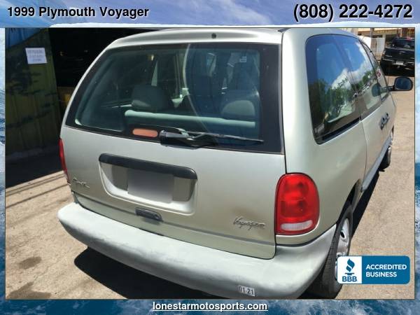 1999 Plymouth Voyager 3dr Base 113 WB - cars & trucks - by dealer -... for sale in Wahiawa, HI – photo 2