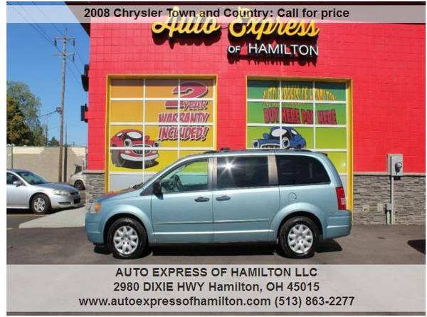 2008 Chrysler Town and Country $99 DOWN + TAX BUY HERE PAY HERE for sale in Hamilton, OH