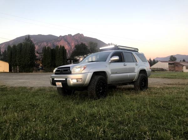 2003 4 RUNNER V8 4.6 L LIFTED - cars & trucks - by owner - vehicle... for sale in Snoqualmie, WA – photo 4