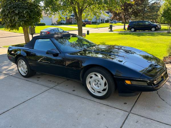 1992 Convertible Black Corvette for sale in Lockport, NY – photo 17