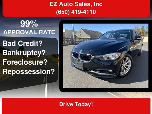 2017 BMW 3 Series 320i 4dr Sedan **Low Monthly Payments** - cars &... for sale in Daly City, CA