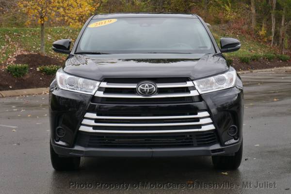 2019 *Toyota* *Highlander* *LE* Midnight Black Metal - cars & trucks... for sale in Mt.Juliet, TN – photo 4