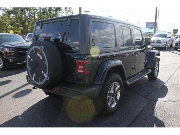 2018 Jeep Wrangler Unlimited SUV Unlimited Sahara - Black for sale in Albuquerque, NM – photo 7
