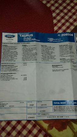 2015 Ford Taurus SEL for sale in Glencoe, AR – photo 13
