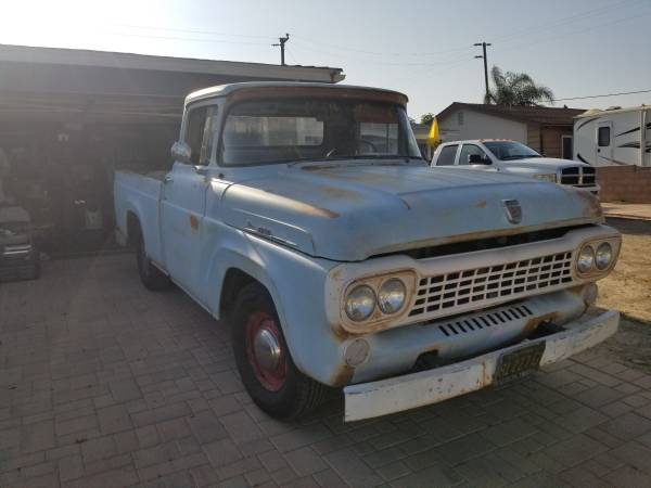1958 Ford F100 Style Side Short Bed for sale in Ventura, CA – photo 4