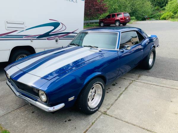 1968 Chevy Camaro four-speed for sale in Lynnwood, WA