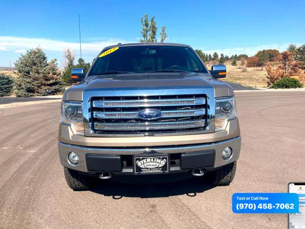 2013 Ford F-150 F150 F 150 4WD SuperCrew 145 Lariat - CALL/TEXT... for sale in Sterling, CO – photo 4