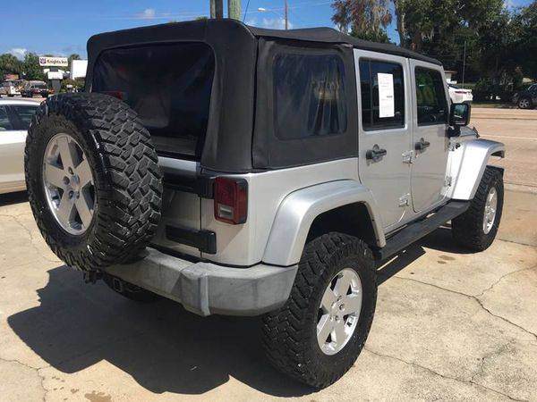 2007 Jeep Wrangler Unlimited Sahara 4x4 4dr SUV - WE FINANCE... for sale in St. Augustine, FL – photo 4
