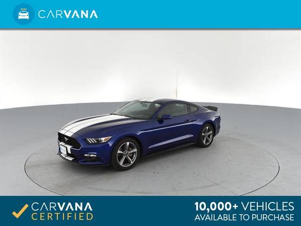 2016 Ford Mustang V6 Coupe 2D coupe Blue - FINANCE ONLINE for sale in Akron, OH – photo 6