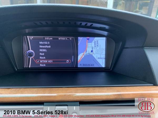 2010 BMW 5-SERIES 528XI! LOADED! SUNROOF! PUSH START! WE DO FINANCING! for sale in N SYRACUSE, NY – photo 18
