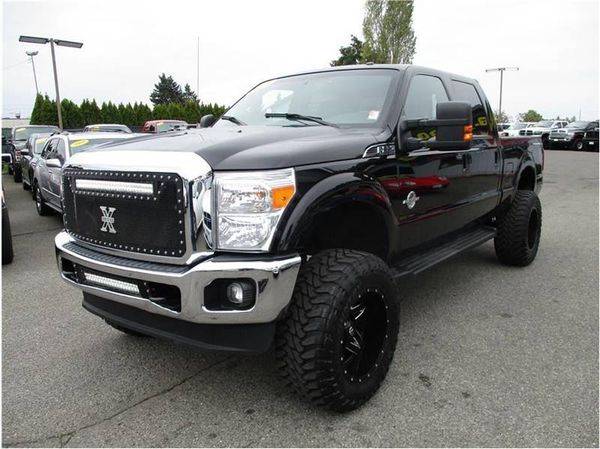 2016 Ford F-350 F350 F 350 Super Duty Lariat 4x4 4dr Crew Cab 6.8 ft. for sale in Lakewood, WA – photo 3