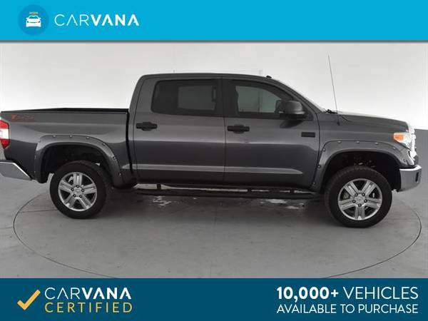 2015 Toyota Tundra CrewMax SR5 Pickup 4D 5 1/2 ft pickup Gray - for sale in Carrollton, TX – photo 10