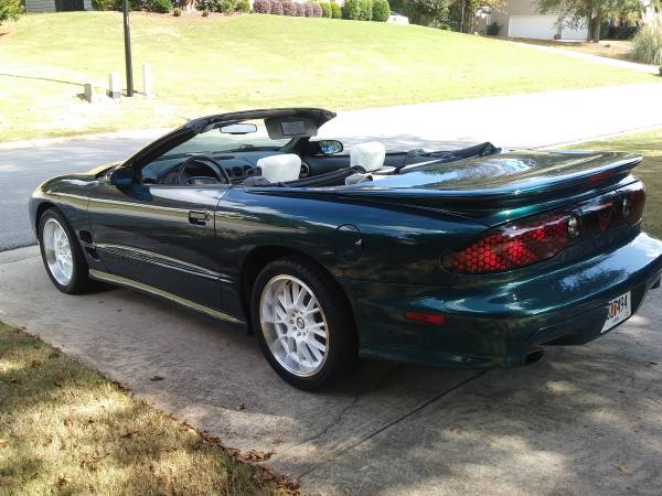 1998 Pontiac Trans Am convertible - cars & trucks - by owner -... for sale in Hoschton, GA – photo 10