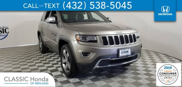 2016 Jeep Grand Cherokee Limited for sale in Midland, TX
